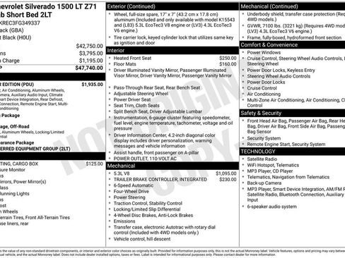 Used 2015 Chevrolet Silverado 1500 LT w/ All Star Edition AWD/4WD image 2