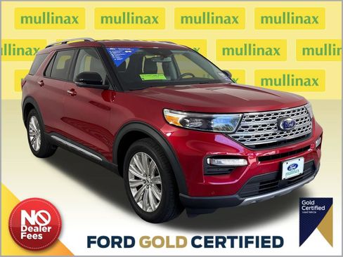 Certified 2023 Ford Explorer Limited w/ Limited Technology Package RWD image 1
