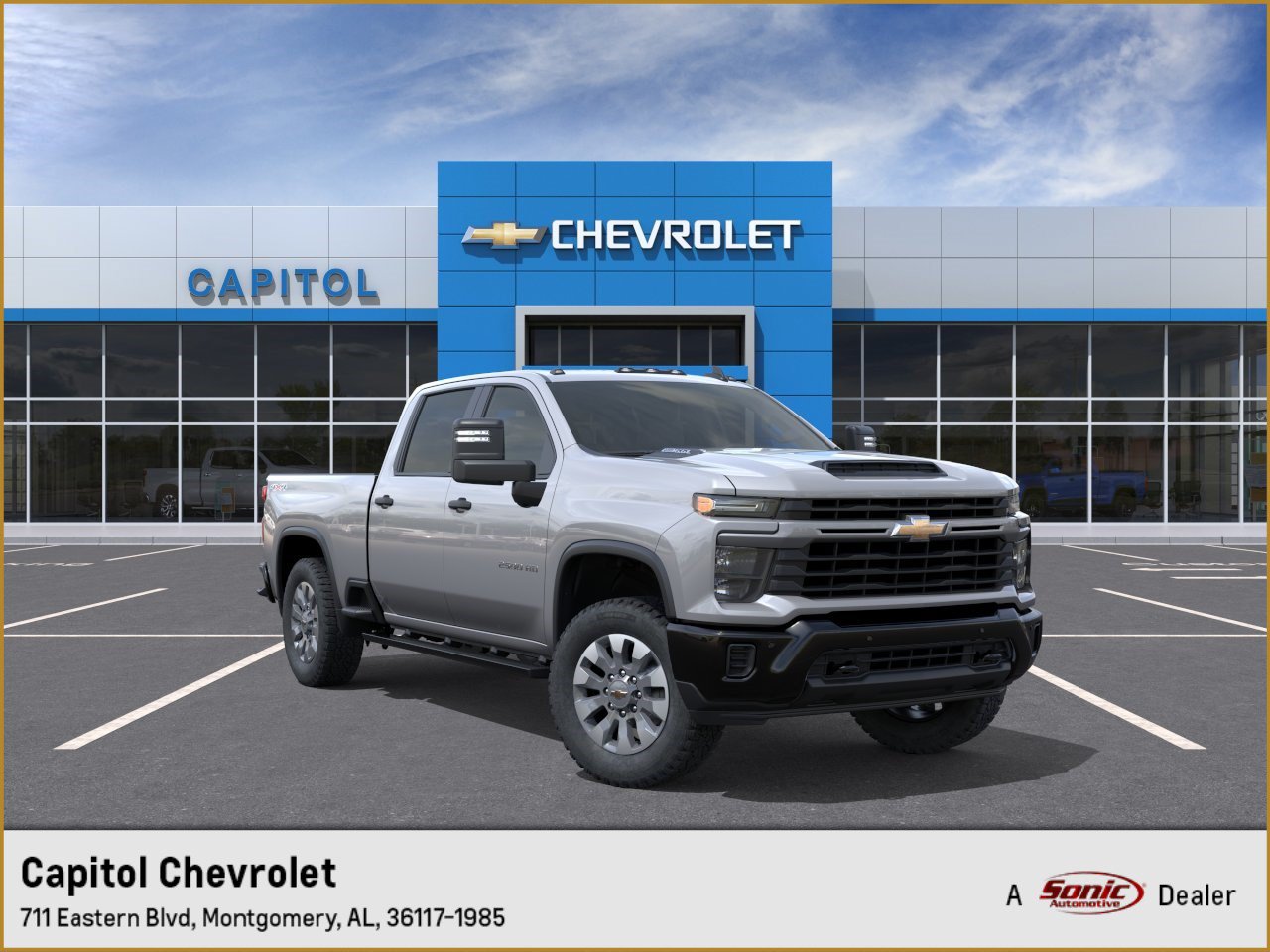 New 2026 Chevrolet Silverado 2500 Custom w/ Custom Value Package AWD/4WD image 1