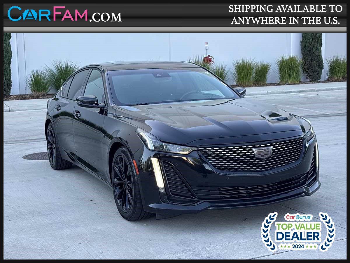 Used 2021 Cadillac CT5 Premium Luxury w/ Parking Package RWD image 1