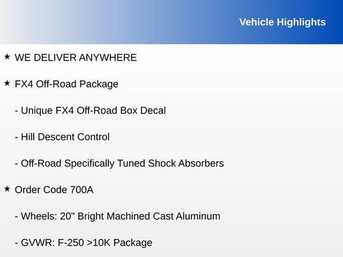 Used 2025 Ford F250 King Ranch w/ FX4 Off-Road Package image 8