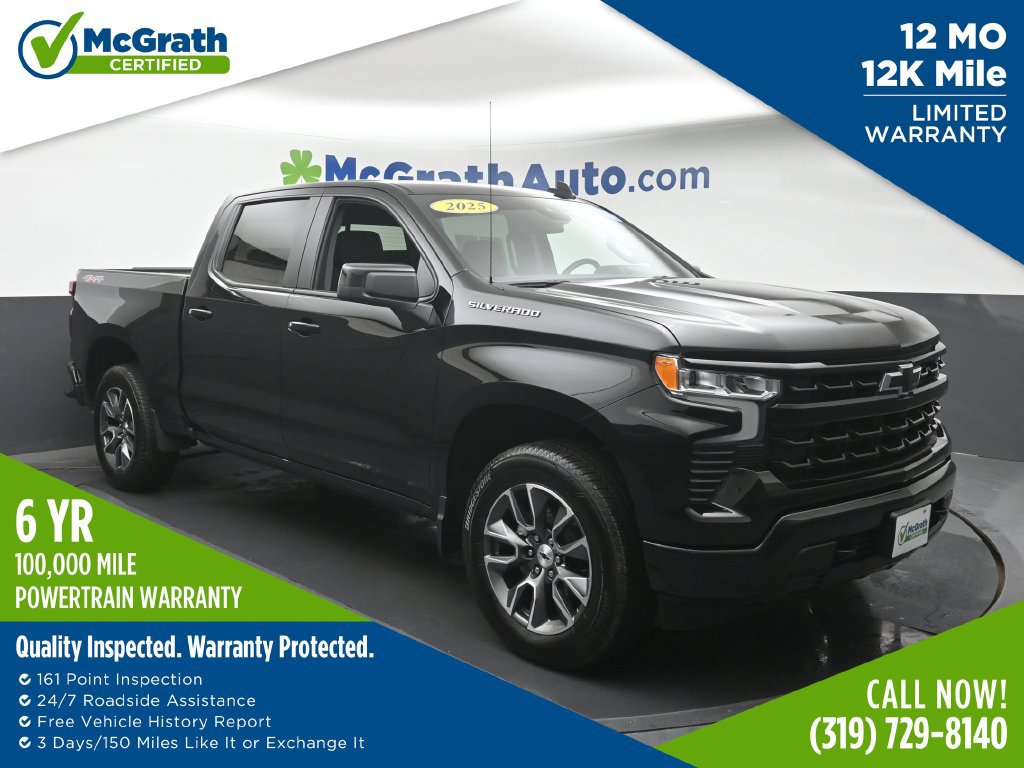 Used 2025 Chevrolet Silverado 1500 RST w/ All Star Edition Plus AWD/4WD image 1