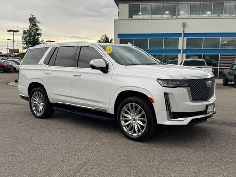 Certified 2021 Cadillac Escalade Premium Luxury w/ Driver Assist Tech Package AWD/4WD image 8