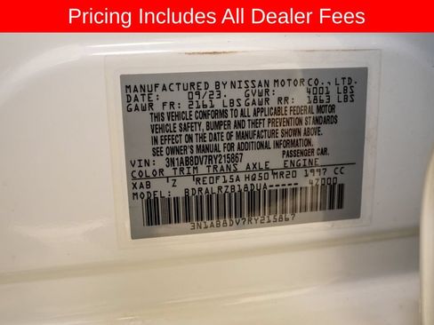 Certified 2024 Nissan Sentra SR FWD image 20