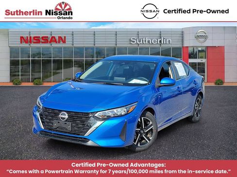 Certified 2025 Nissan Sentra SV FWD image 1
