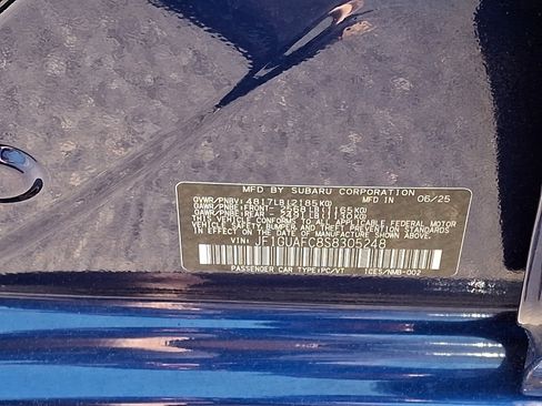 Certified 2025 Subaru Impreza 2.0i Sport AWD/4WD image 28