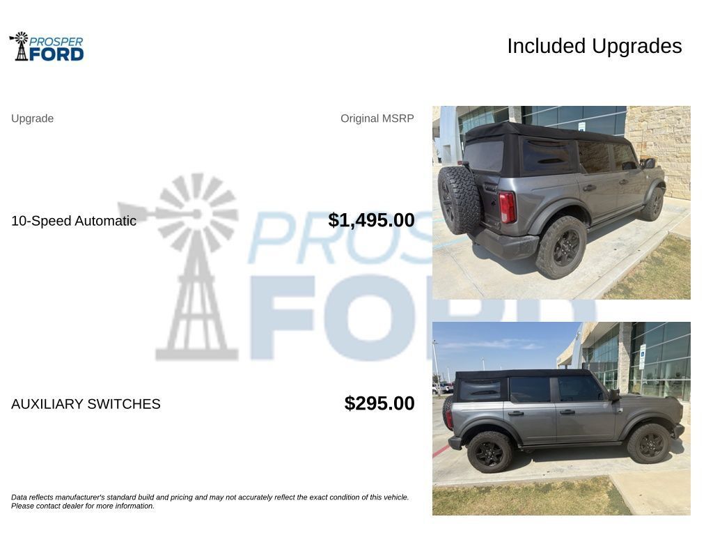 Used 2024 Ford Bronco Big Bend AWD/4WD image 3