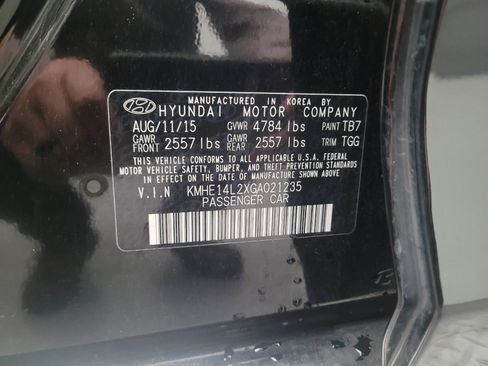Used 2016 Hyundai Sonata Plug-In Hybrid image 33