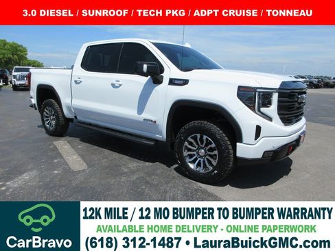 Certified 2023 GMC Sierra 1500 AT4 w/ Technology Package AWD/4WD image 1