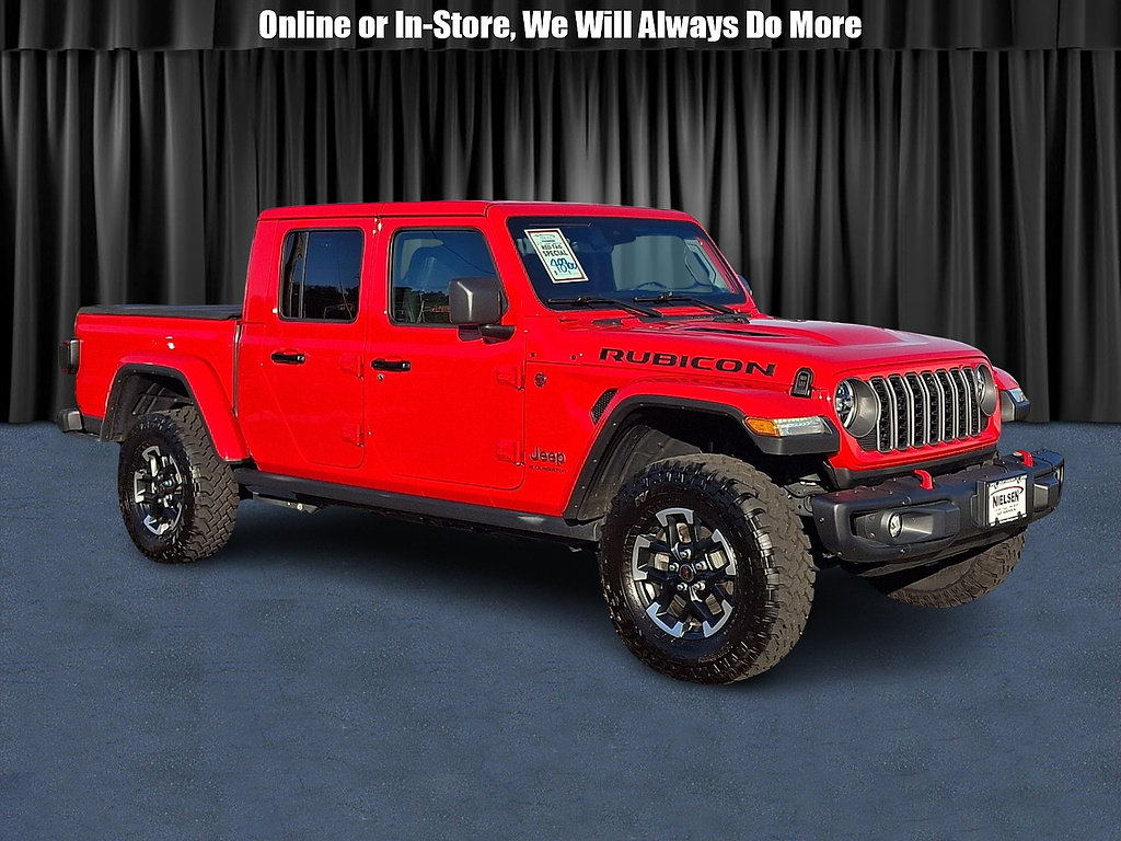 Used 2025 Jeep Gladiator Rubicon AWD/4WD image 1