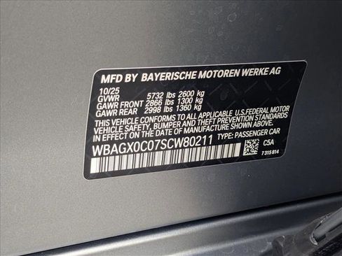 New 2025 BMW ALPINA B8 xDrive Gran Coupe image 18