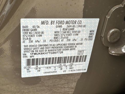 New 2026 Ford Explorer ST-Line w/ ST-Line Street Pack image 17