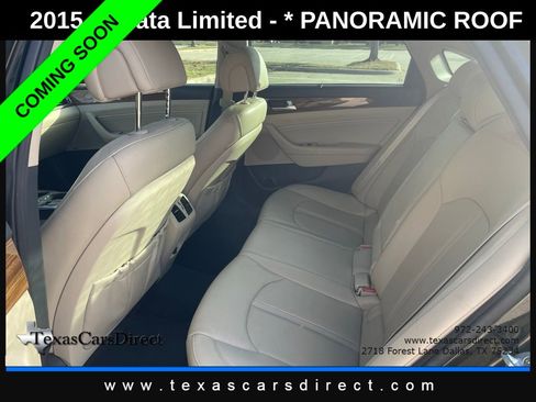 Used 2015 Hyundai Sonata Limited w/ Option Group 06 image 8