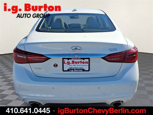 Used 2023 INFINITI Q50 Luxe w/ Cargo Package image 5
