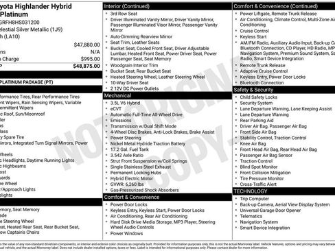 Used 2017 Toyota Highlander Limited Platinum image 15