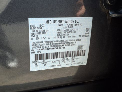 Certified 2023 Ford Explorer XLT w/ Equipment Group 202A image 31