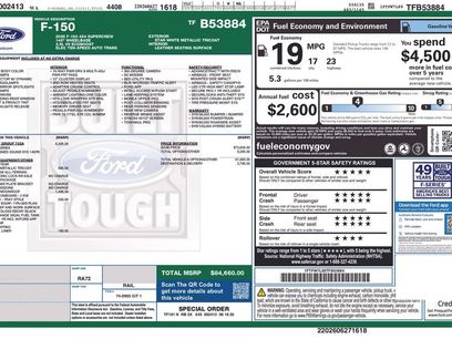 New 2026 Ford F150 Platinum w/ Equipment Group 702A High