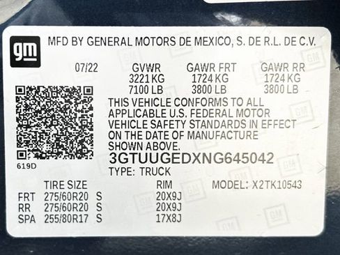 Used 2022 GMC Sierra 1500 Denali w/ Technology Package AWD/4WD image 32