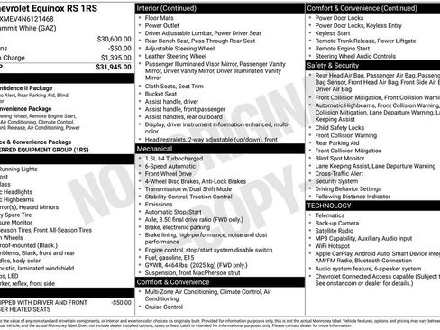 Used 2022 Chevrolet Equinox RS FWD image 5