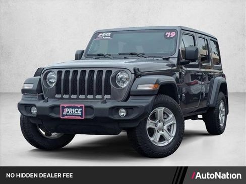 Used 2019 Jeep Wrangler Unlimited Sport S AWD/4WD image 1