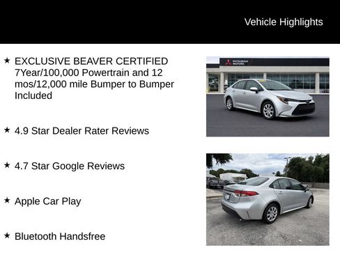 Used 2024 Toyota Corolla LE FWD image 5