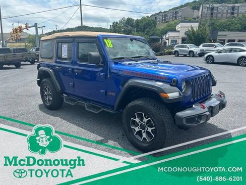 Used 2018 Jeep Wrangler Unlimited Rubicon w/ LED Lighting Group AWD/4WD image 5