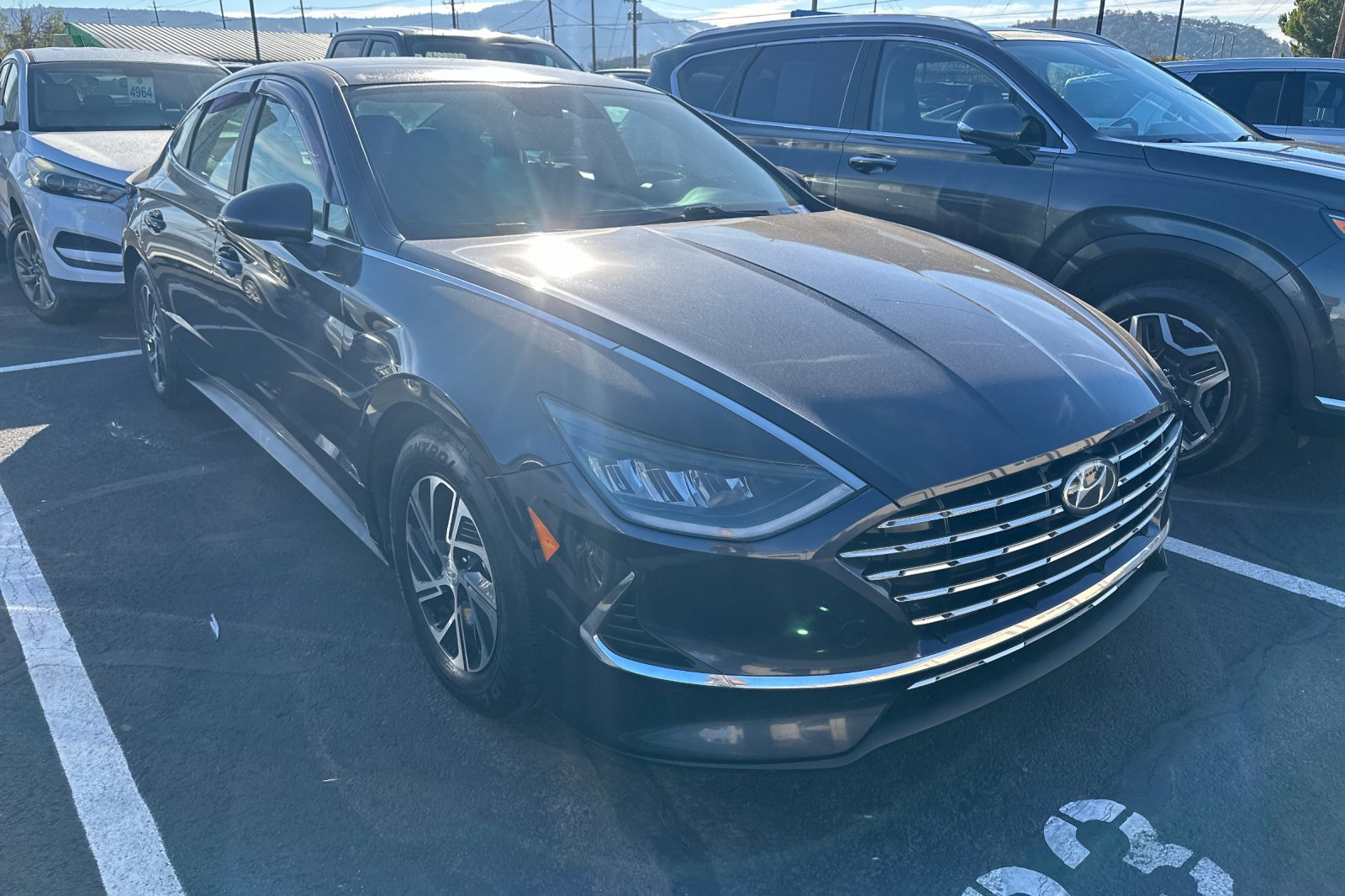 Used 2020 Hyundai Sonata Blue FWD image 2