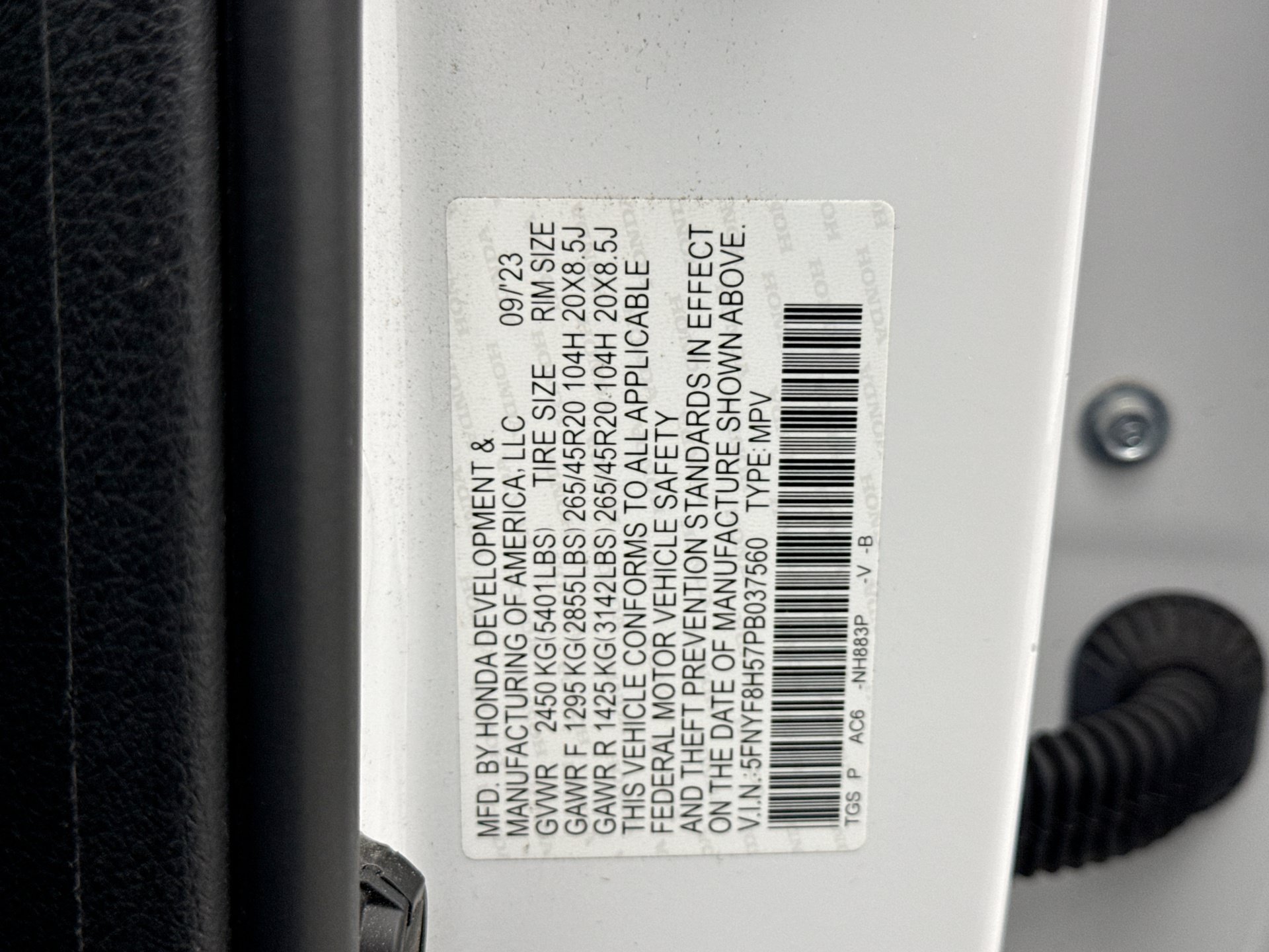 Used 2023 Honda Passport EX-L image 12