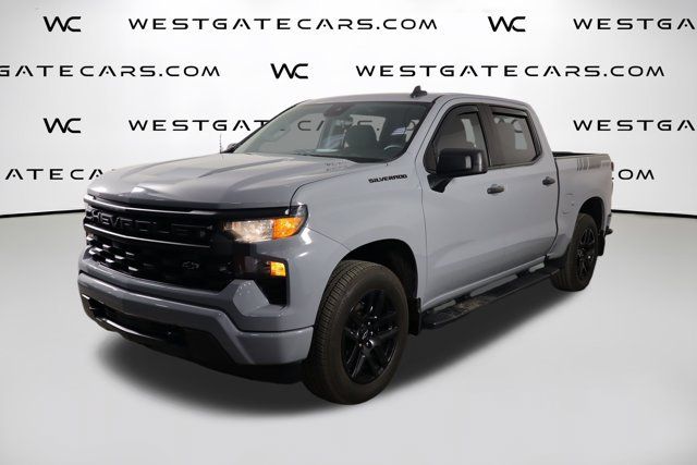 Used 2024 Chevrolet Silverado 1500 Custom w/ LPO, Dark Essentials Package RWD 360° Tour