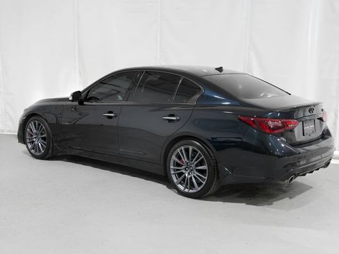 Used 2023 INFINITI Q50 Red Sport 400 w/ Black Opal Edition RWD image 3