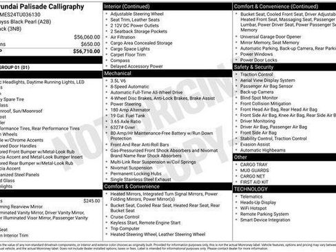 New 2026 Hyundai Palisade Calligraphy image 4