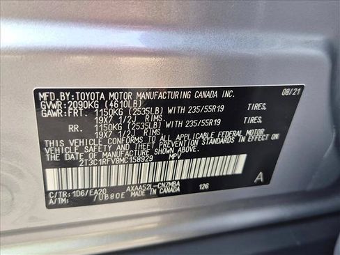 Used 2021 Toyota RAV4 XLE Premium FWD image 23