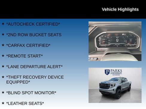 Used 2023 GMC Sierra 1500 AT4 w/ AT4 Premium Package AWD/4WD image 4