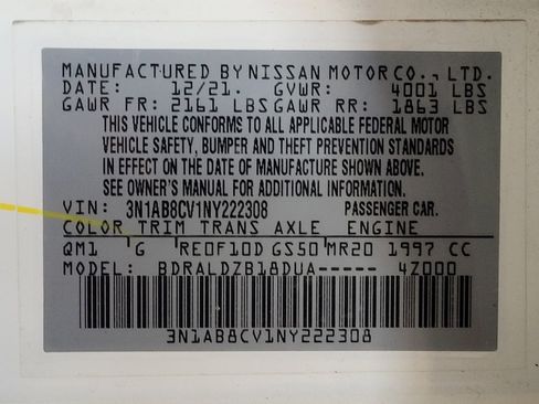 Used 2022 Nissan Sentra SV FWD image 33