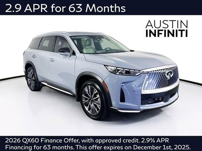 New 2026 INFINITI QX60 Luxe w/ Cargo Package