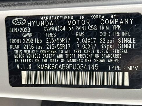 Used 2023 Hyundai Kona SEL w/ Cargo Package AWD/4WD image 16