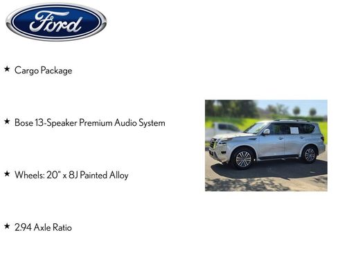 Used 2023 Nissan Armada SL w/ Cargo Package RWD image 4