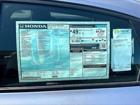 New 2025 Honda Civic Sport image 18