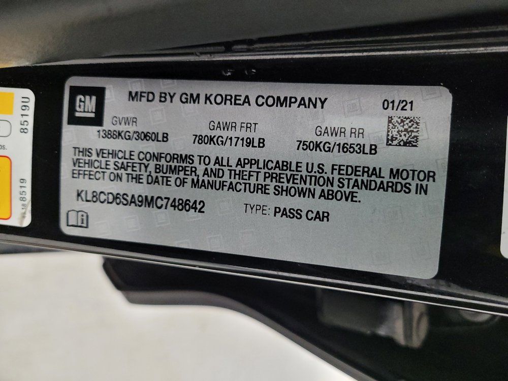 Used 2021 Chevrolet Spark LT FWD image 33