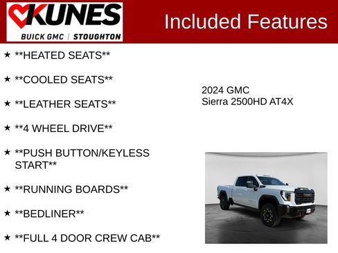 Used 2024 GMC Sierra 2500 AT4X AWD/4WD image 3