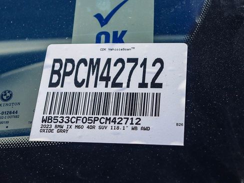 Certified 2023 BMW iX M60 w/ Executive Package image 31