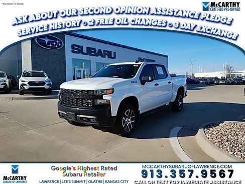 Used 2020 Chevrolet Silverado 1500 Custom Trail Boss w/ Custom Convenience Package image 1