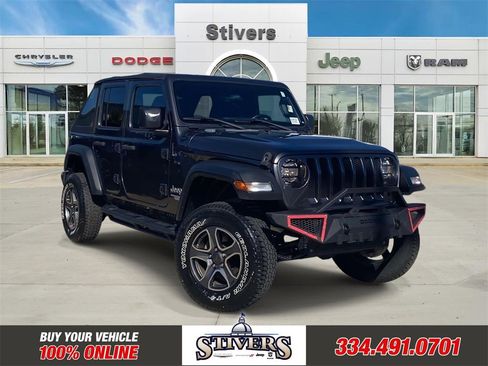 Used 2020 Jeep Wrangler Unlimited Sport S image 1