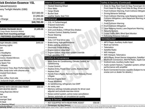 Used 2023 Buick Envision Essence w/ Sport Touring Package FWD image 24