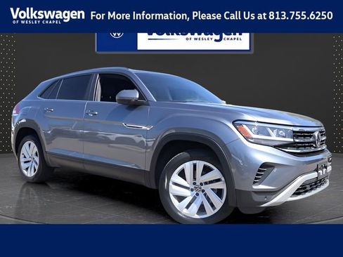 Used 2021 Volkswagen Atlas Cross Sport SE w/ Panoramic Sunroof Package AWD/4WD image 1