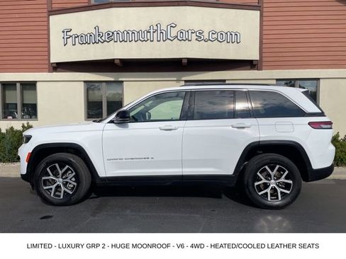 Certified 2024 Jeep Grand Cherokee Limited w/ Luxury Tech Group II image 6