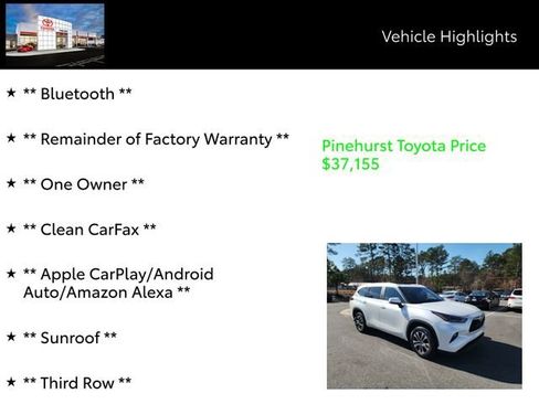 Used 2024 Toyota Highlander XLE image 7