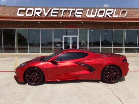 Used 2023 Chevrolet Corvette Stingray Preferred Cpe w/ Body-Color Dual Roof Package RWD image 8