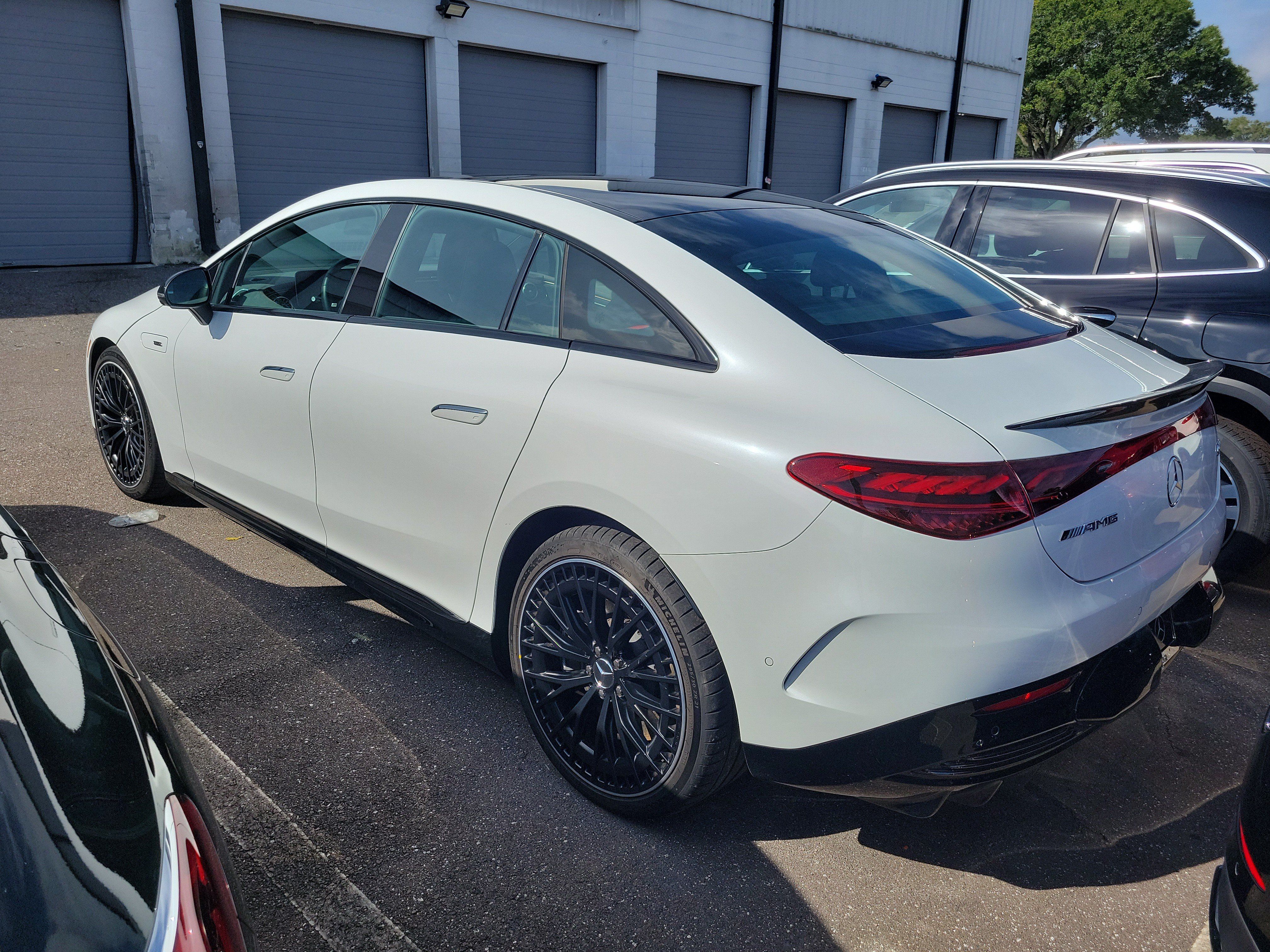 Used 2023 Mercedes-Benz EQE AMG 4MATIC Sedan w/ AMG Night Package image 3