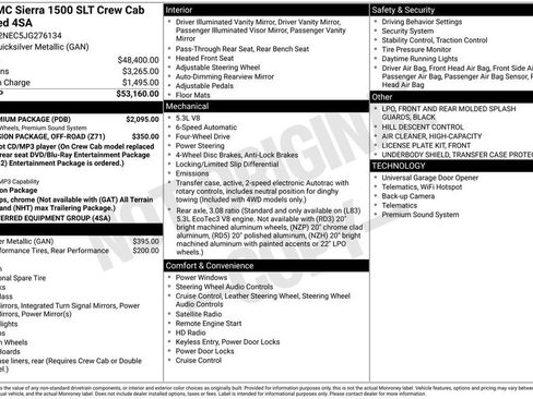 Used 2018 GMC Sierra 1500 SLT w/ SLT Premium Package image 42